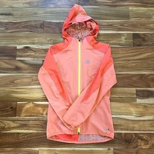 Salomon Bonatti Women’s XS Wind and Rain Waterproof Running Jacket